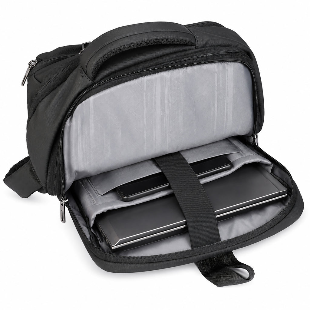 Backpack 42L Office Travel Laptop Backpack 3 in 1 Expandable & Convertible USB & Type-C Port With Bag Tracker