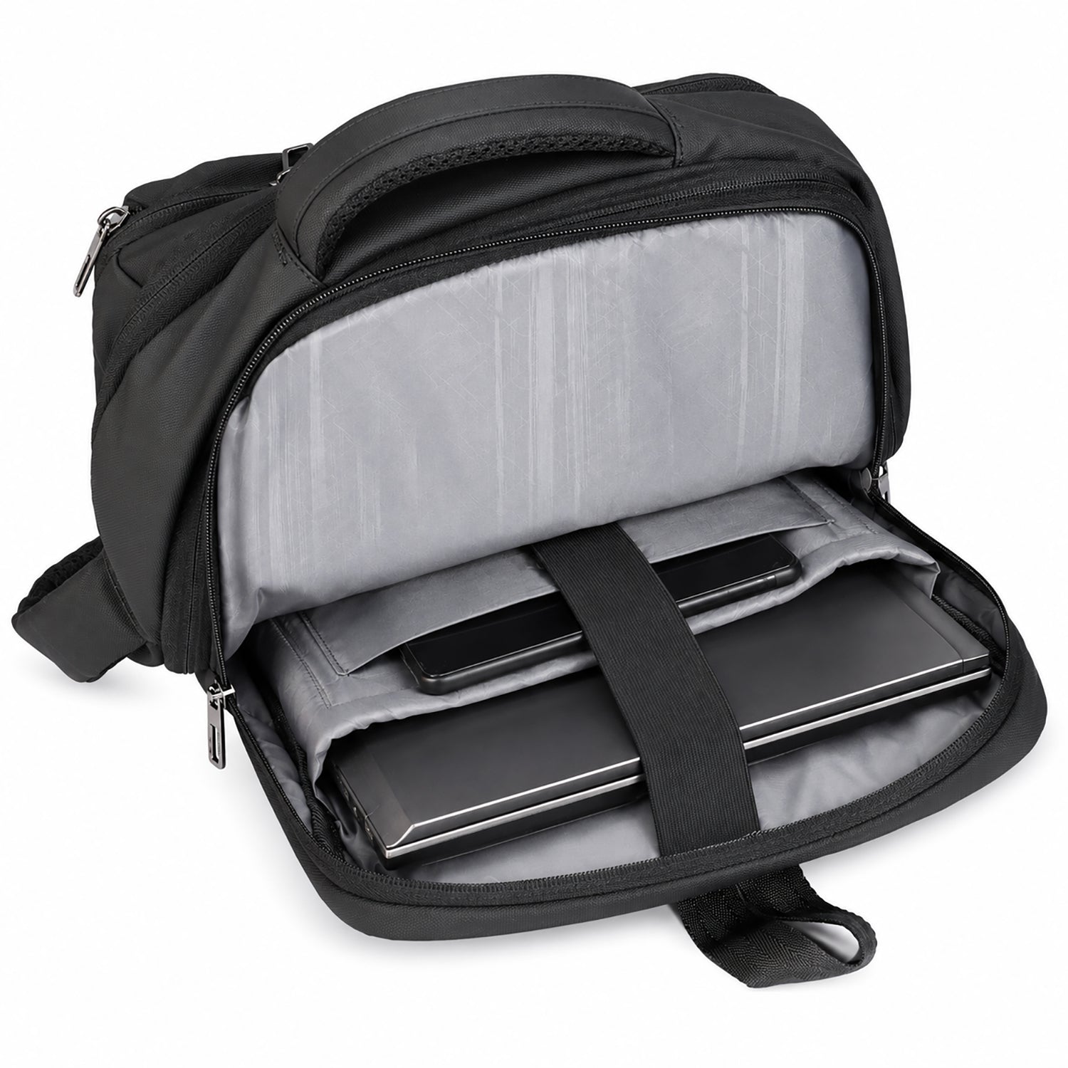 Backpack 42L Office Travel Laptop Backpack 3 in 1 Expandable & Convertible USB & Type-C Port With Bag Tracker