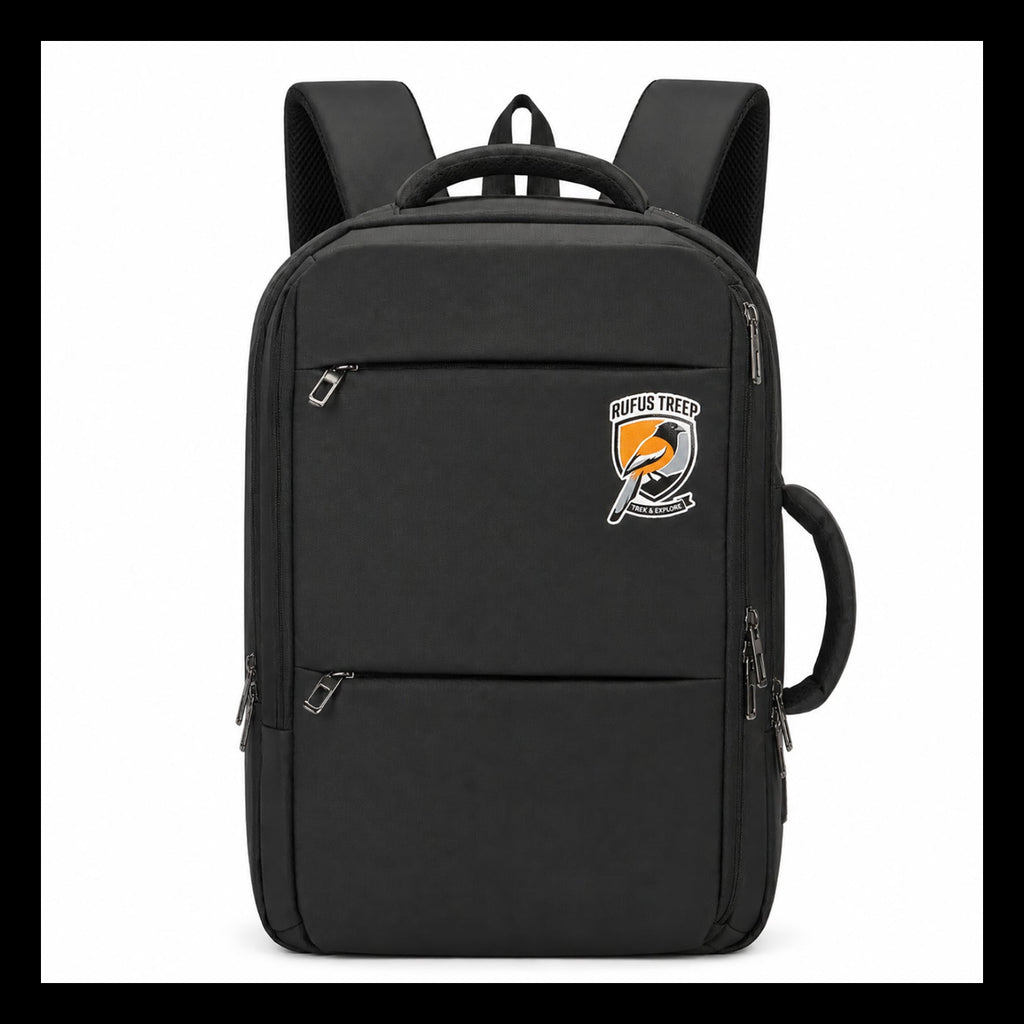 Backpack 42L Office Travel Laptop Backpack 3 in 1 Expandable & Convertible USB & Type-C Port With Bag Tracker
