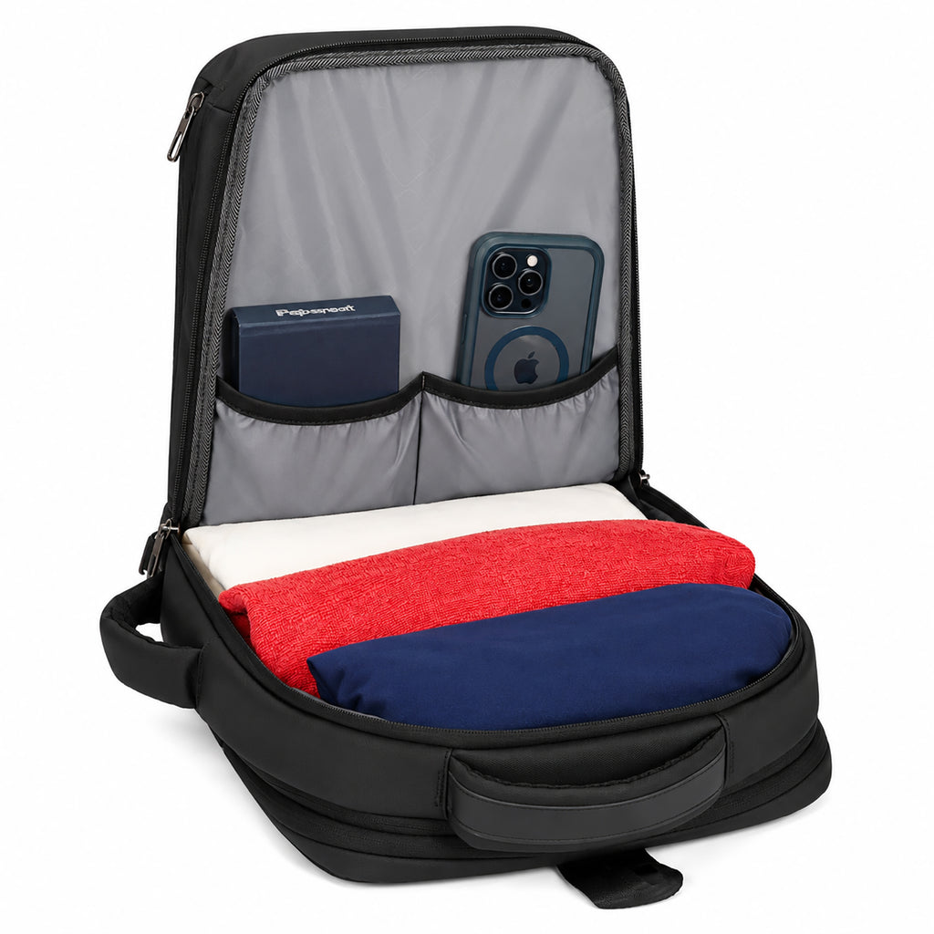 Backpack 42L Office Travel Laptop Backpack 3 in 1 Expandable & Convertible USB & Type-C Port With Bag Tracker
