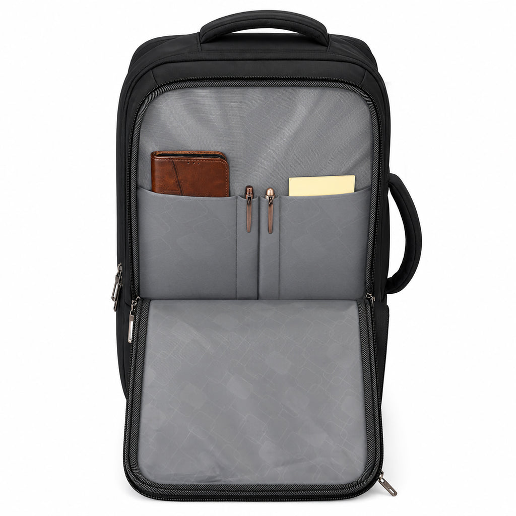 Backpack 42L Office Travel Laptop Backpack 3 in 1 Expandable & Convertible USB & Type-C Port With Bag Tracker