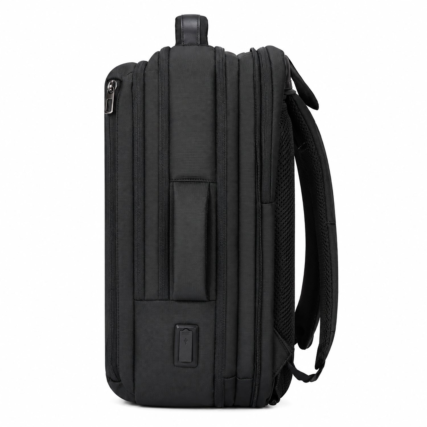 Backpack 42L Office Travel Laptop Backpack 3 in 1 Expandable & Convertible USB & Type-C Port With Bag Tracker
